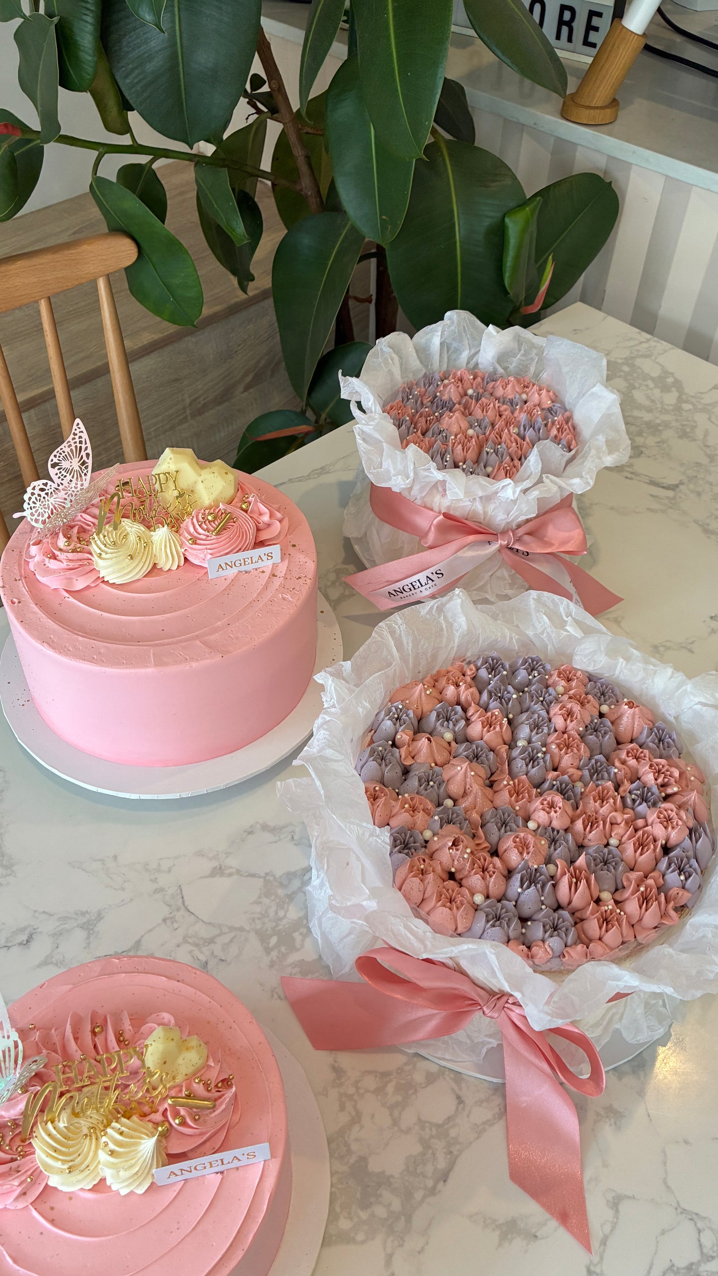 Rose Bouquet Cake - Strawberry Shortcake Mothers Day Edition