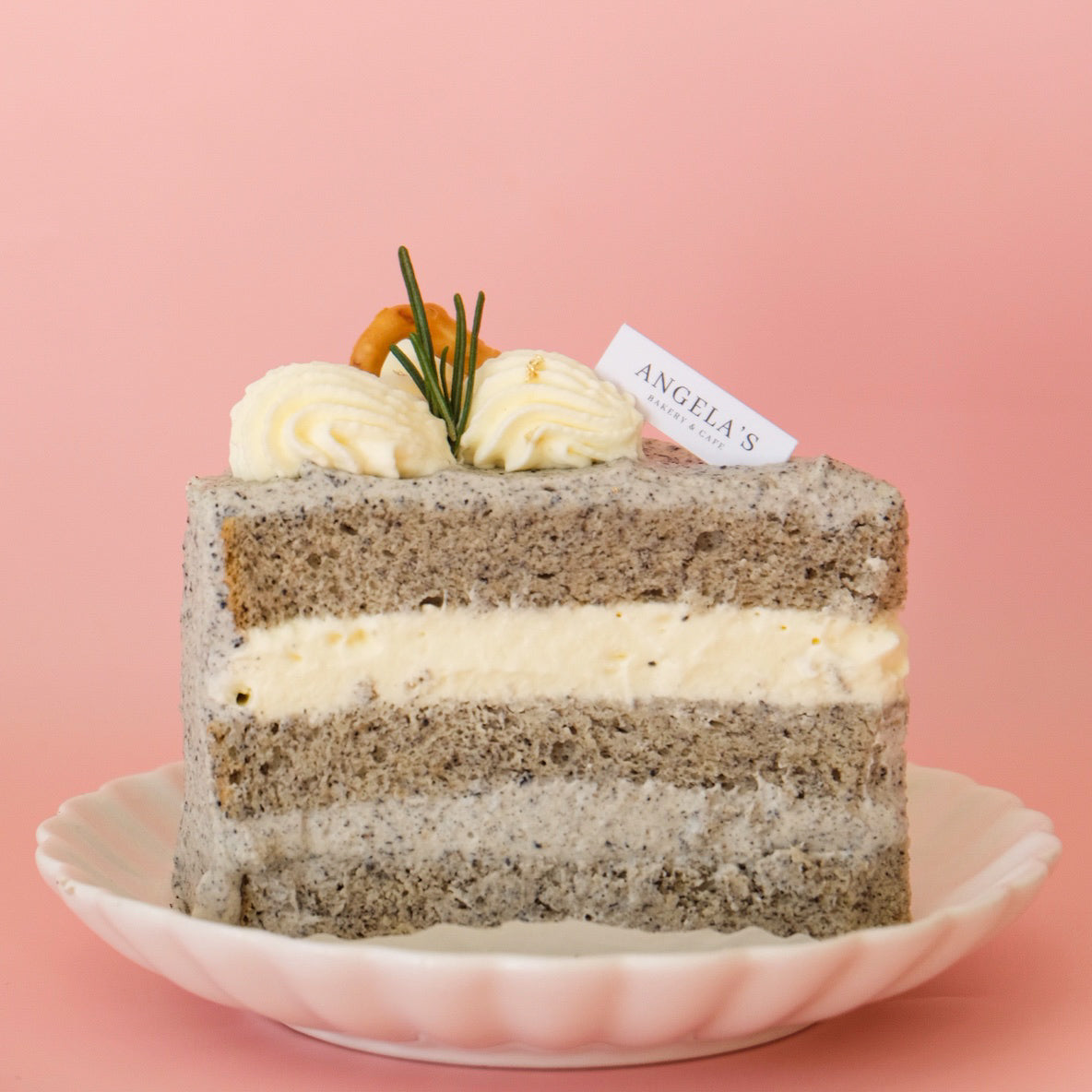 Black Sesame Shortcake