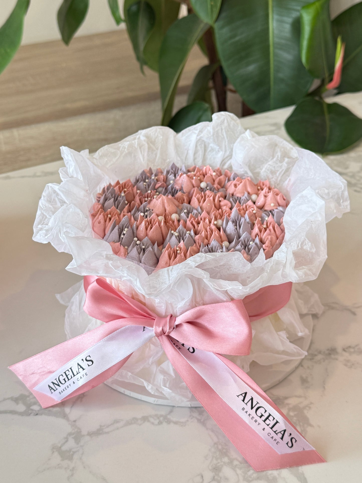 Rose Bouquet Cake - Strawberry Shortcake Mothers Day Edition