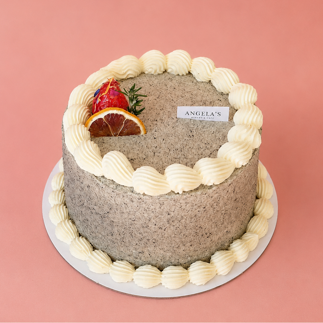Black Sesame Shortcake